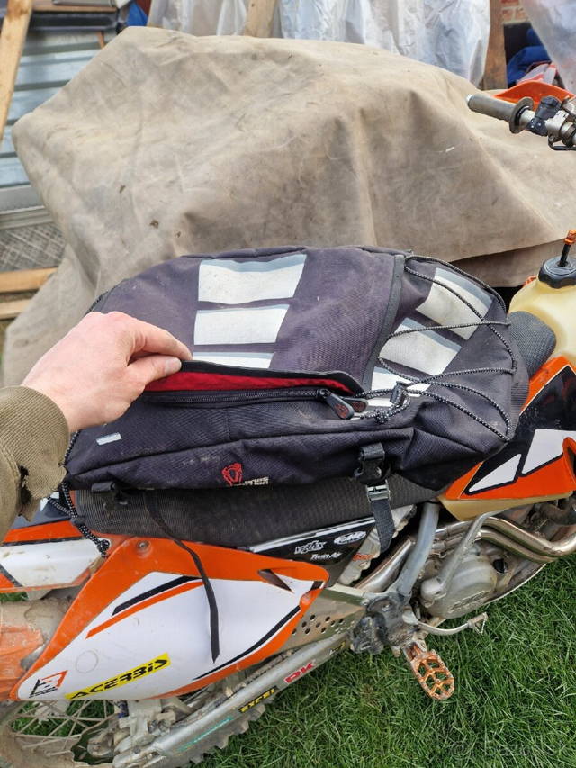 Taška zadna na moto