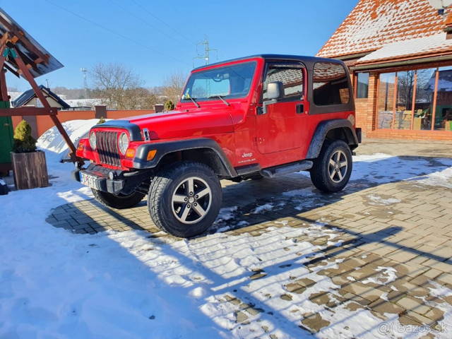 Jeep Wrangler TJ 2.4 /105 kW / benzín-LPG